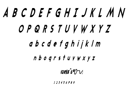 Transmetals font