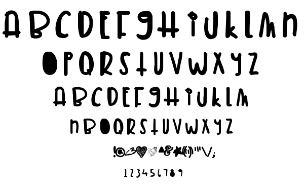 Tuna Melt font