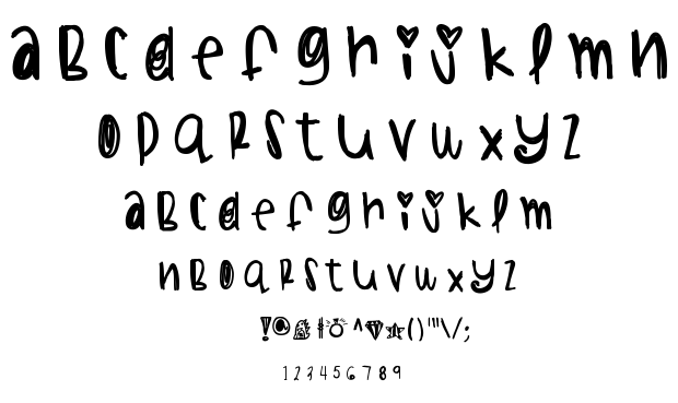 Water melon Sundae font