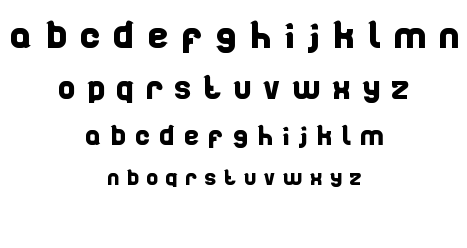Artistic font