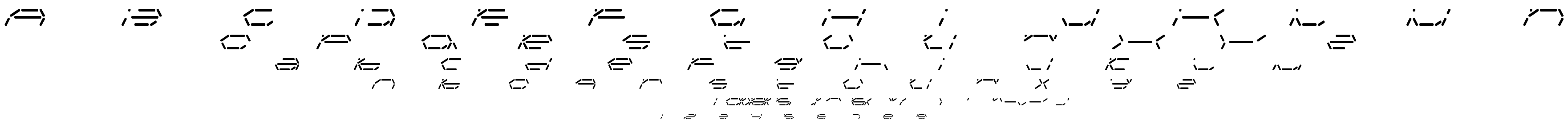 Fifteen Segment Rush font