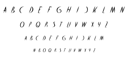 Heart Shaped font