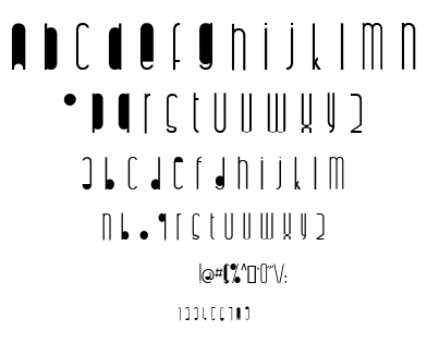 Highaltodecor font