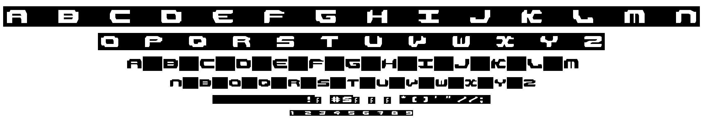 Ldr1 font