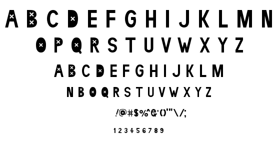 LDR HAET font