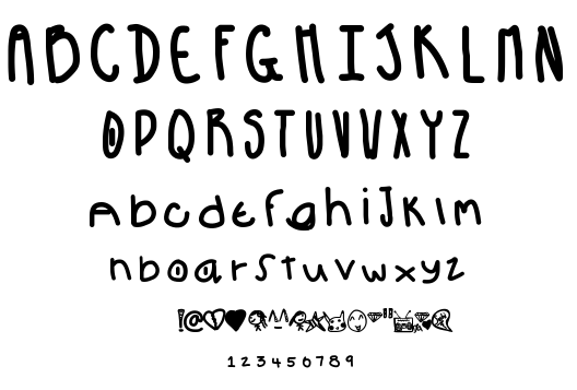 pow font