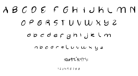 Reflection font