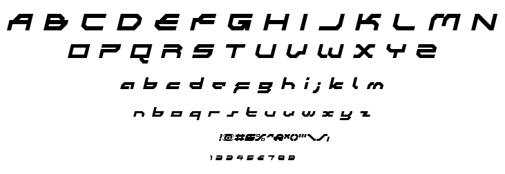 Synthek font