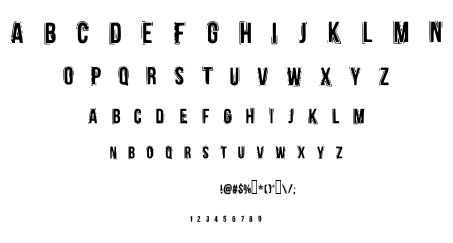 Beboline font