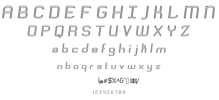 Engadi font