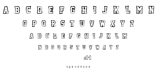 Fish font