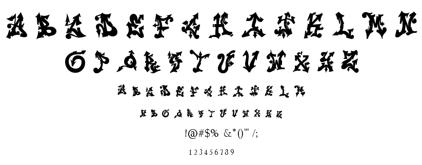 TROLL font