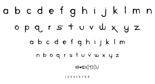 Piranha font