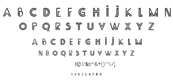 SS Adec font