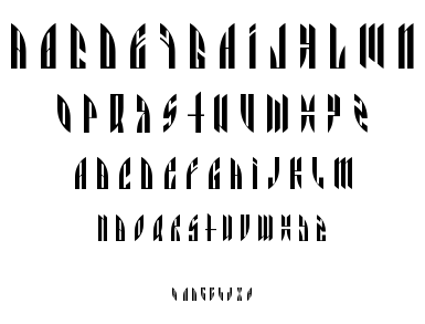 Angryorange font