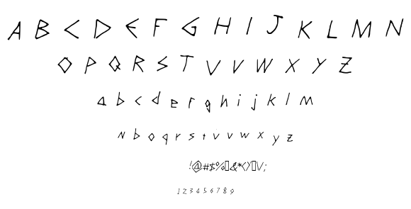 TriDoom2 font