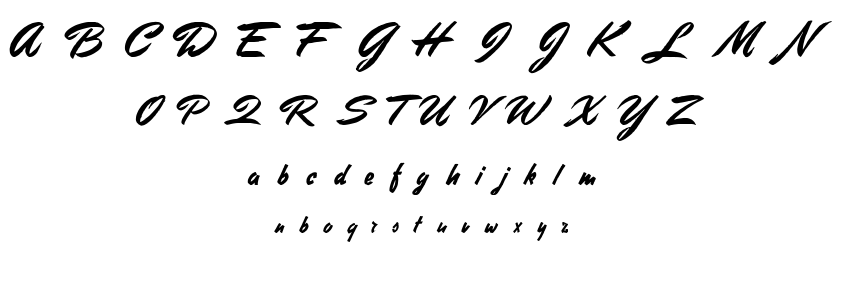 Stephens Heavy Writing font