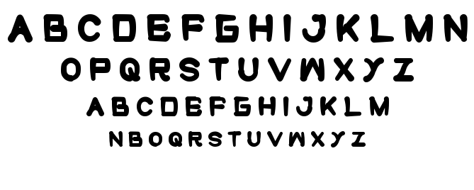 cute monster font