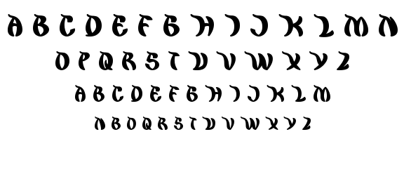 king cobra font