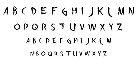 the night font