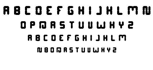 DIGITAL GOTHIC font