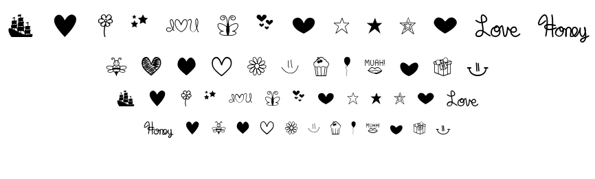 MF Dings font