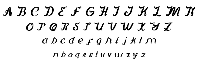 Movie Script Ending font