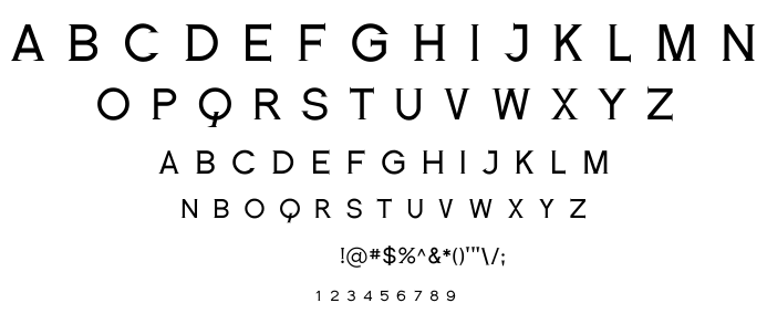 Romanesque Serif font