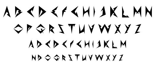 Shinobi Ninja font