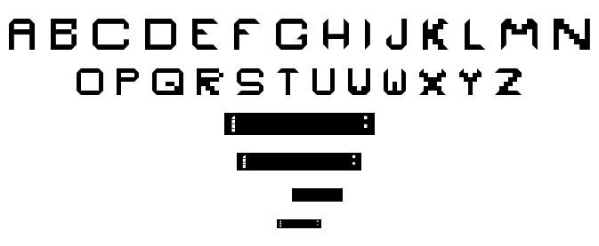 Aqua font