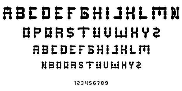 DRAKO HEART font