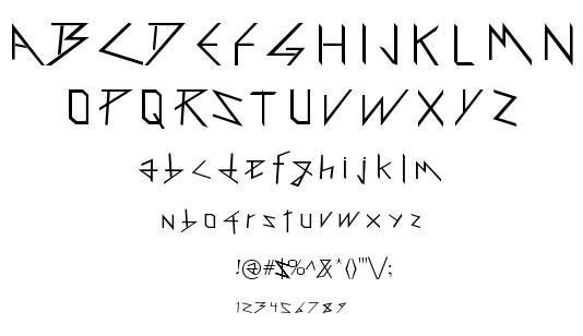 Holitter Forge font