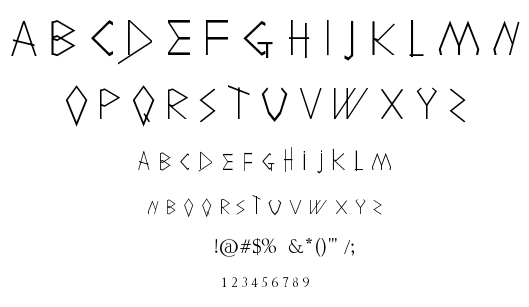 Holitter Shadow font
