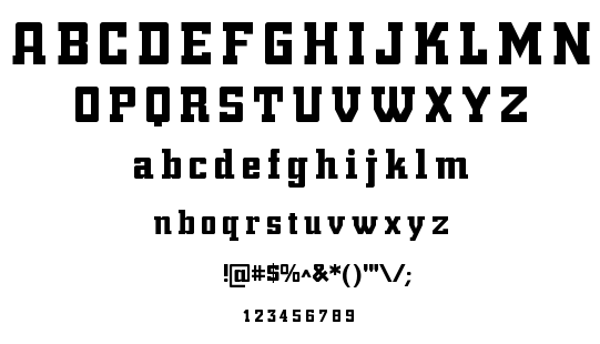 NightBits font