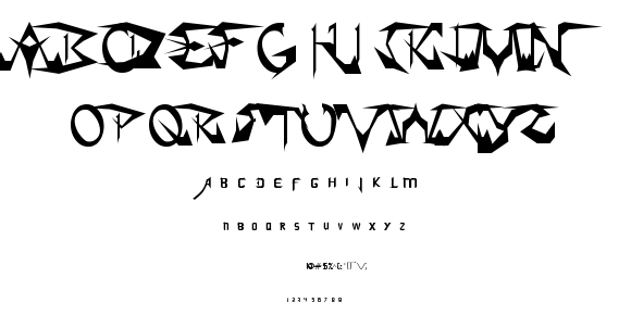 Soul Calibur font