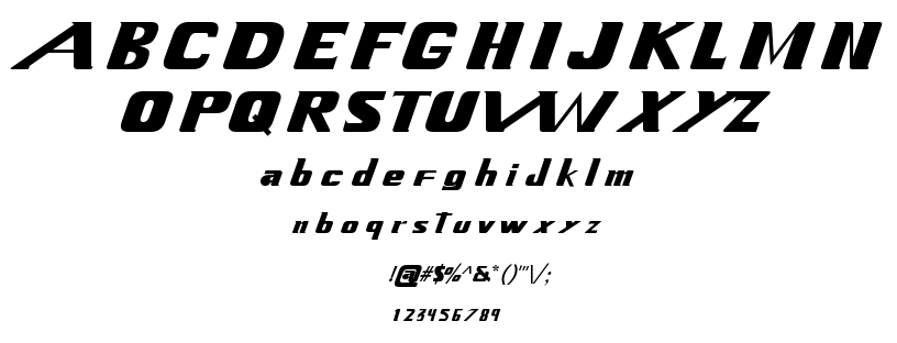 Xenogears font