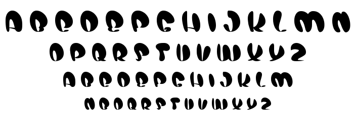 air show font