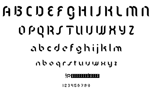 Mgla font