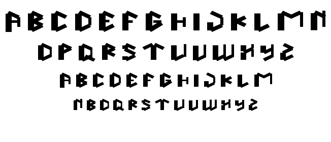this is true font