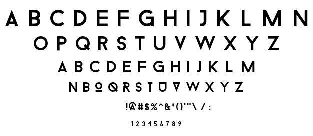 Droidiga font