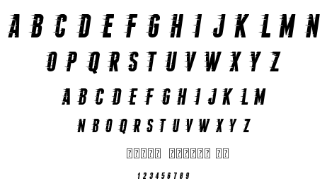 Fopi Rush font