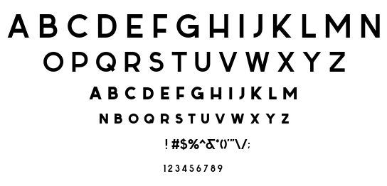 Sabado font