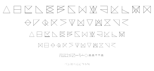 Sang Bleu font