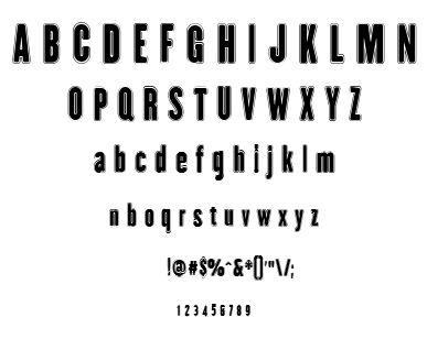 H.H. Agallas font