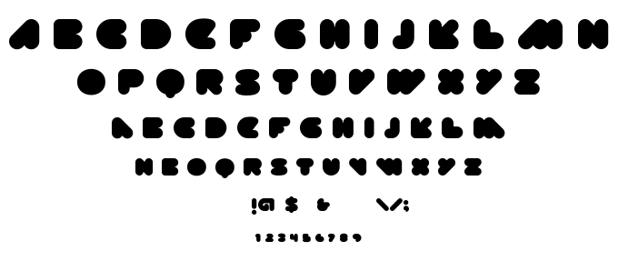 DISKOPIA font