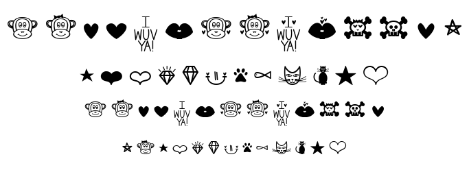 MF Dings 2 font