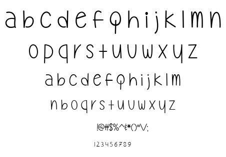 My Oh My font