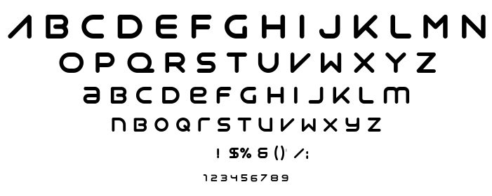 Syntha font