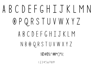 The Curious Cat font