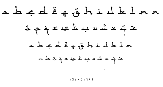 Aceh Darusalam font